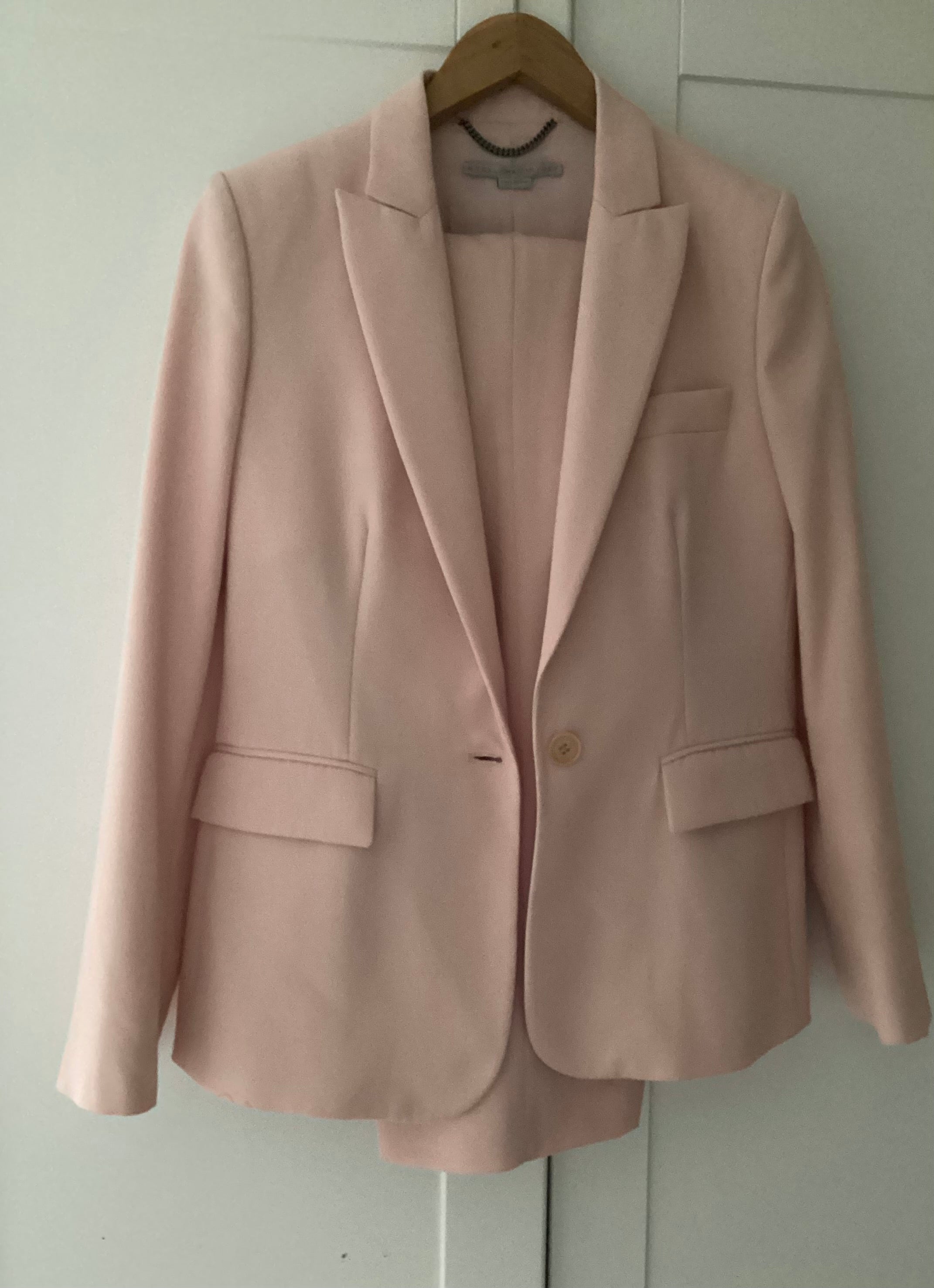Stella McCartney Pink Trouser Suit 40/42
