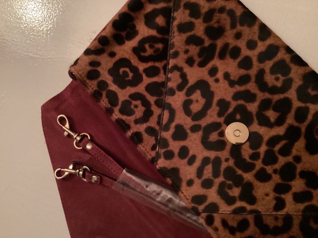 LK Bennett Leopard Print Bag