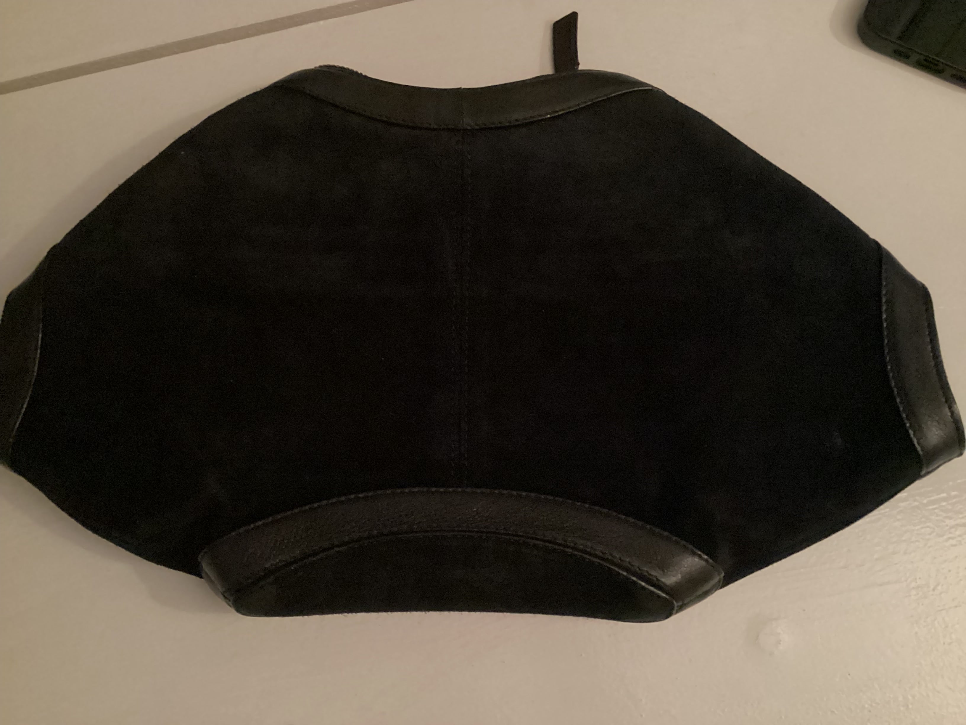 Alexander McQueen Black De Manta Clutch