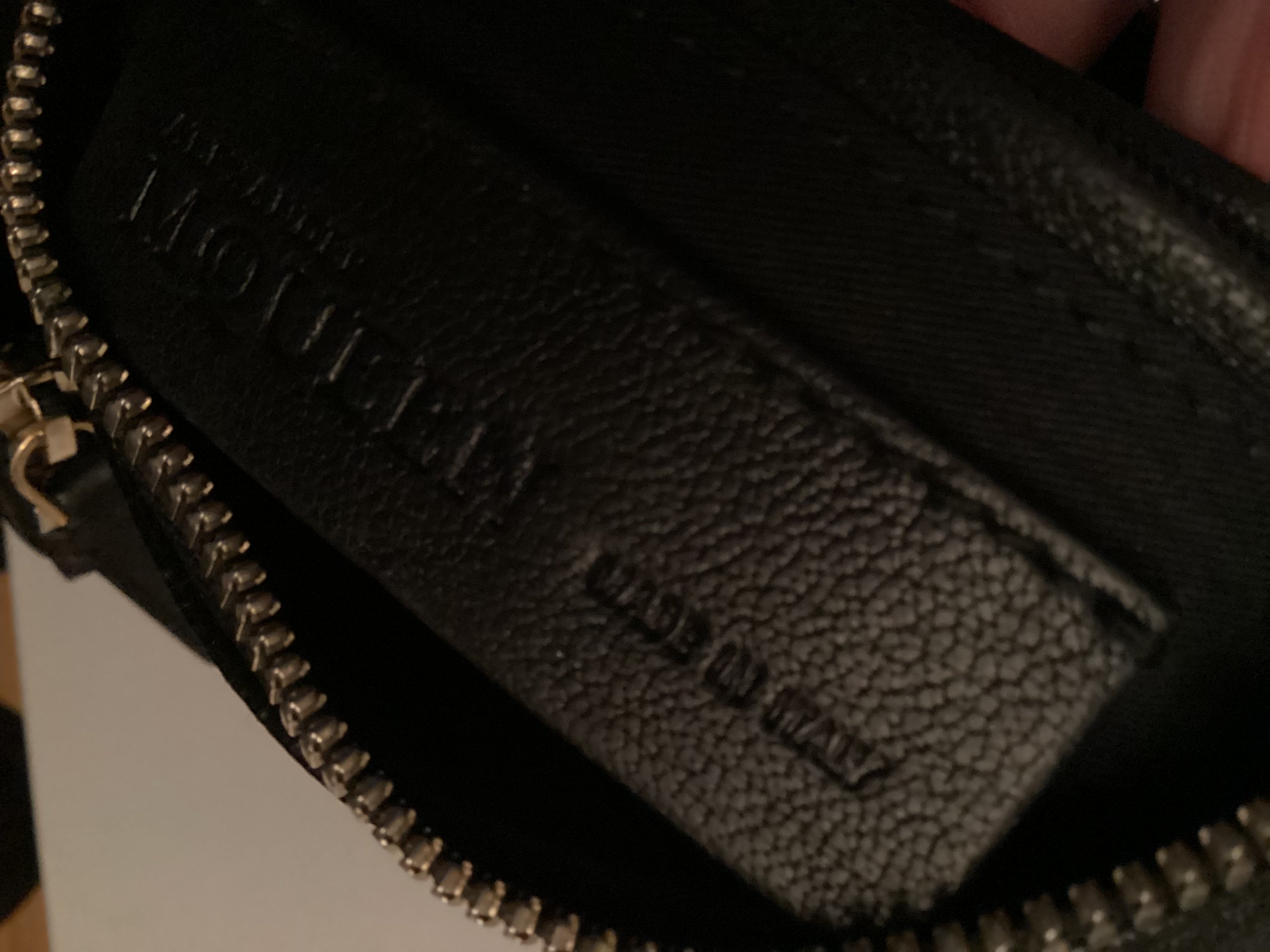 Alexander McQueen Black De Manta Clutch