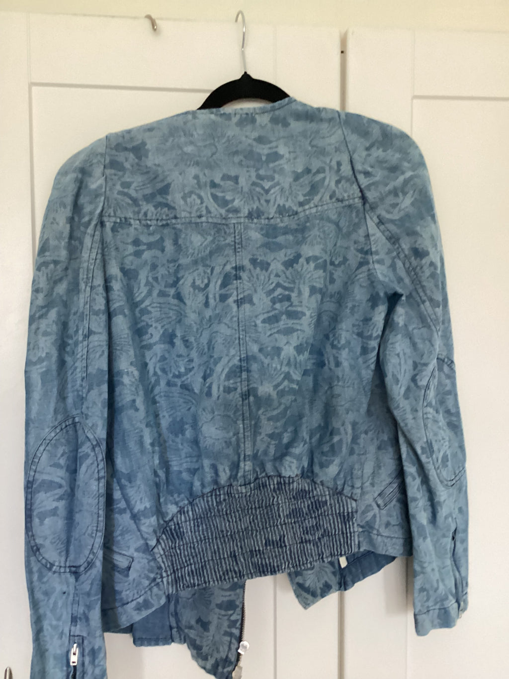 Isabel Marant Floral Denim Jacket Size 38.