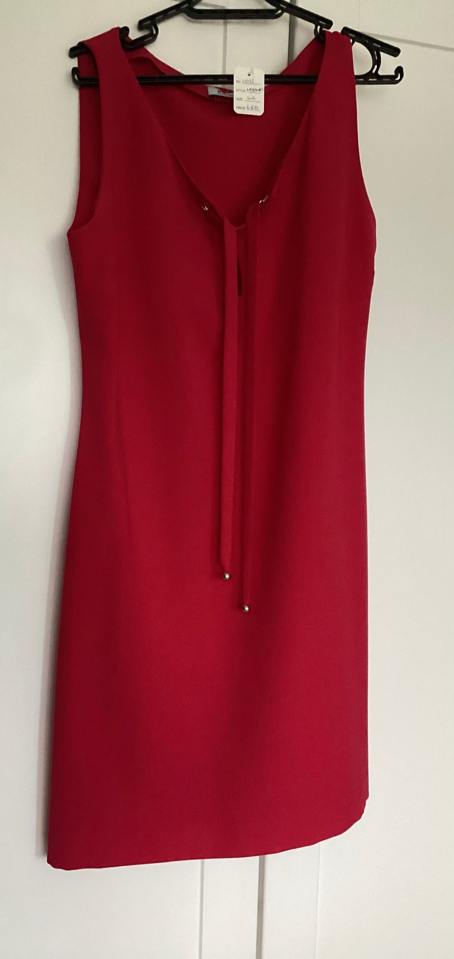 Moschino Cheap & Chic Red Dress Size 10
