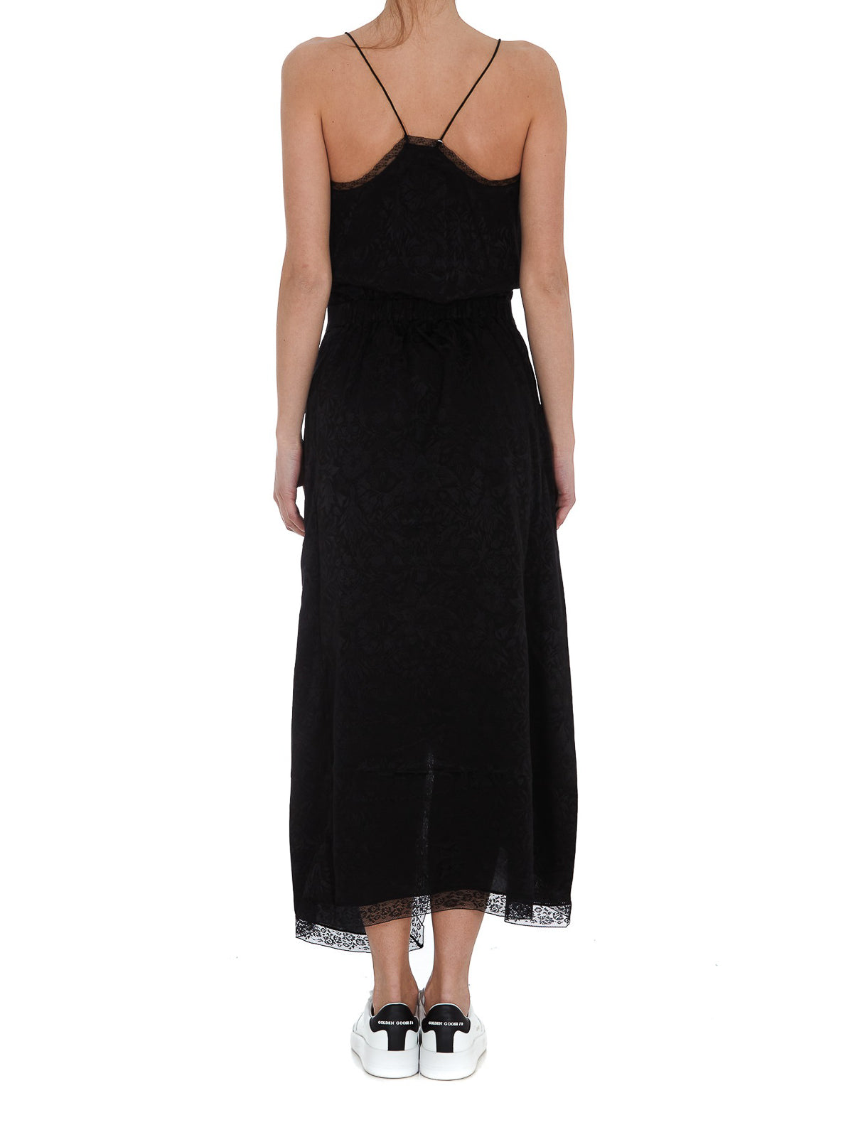 Zadig & Voltaire Black Rixi Jac Cami Dress Size S