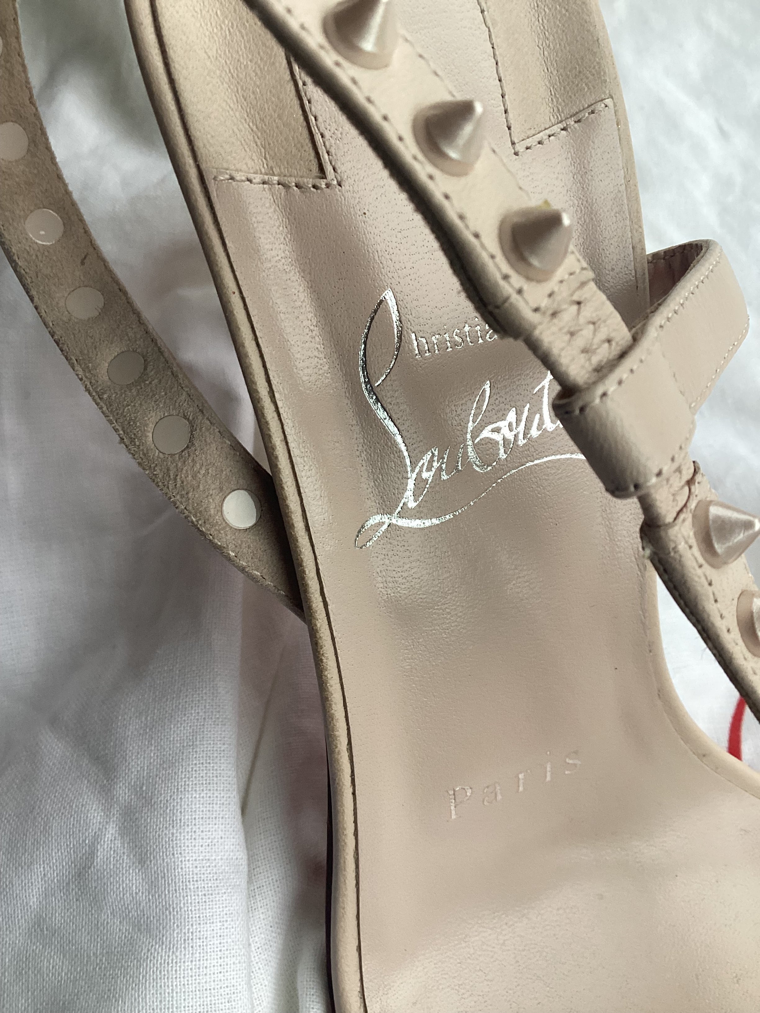 Christian Louboutin Rosa Condorapik Sandals Size 37