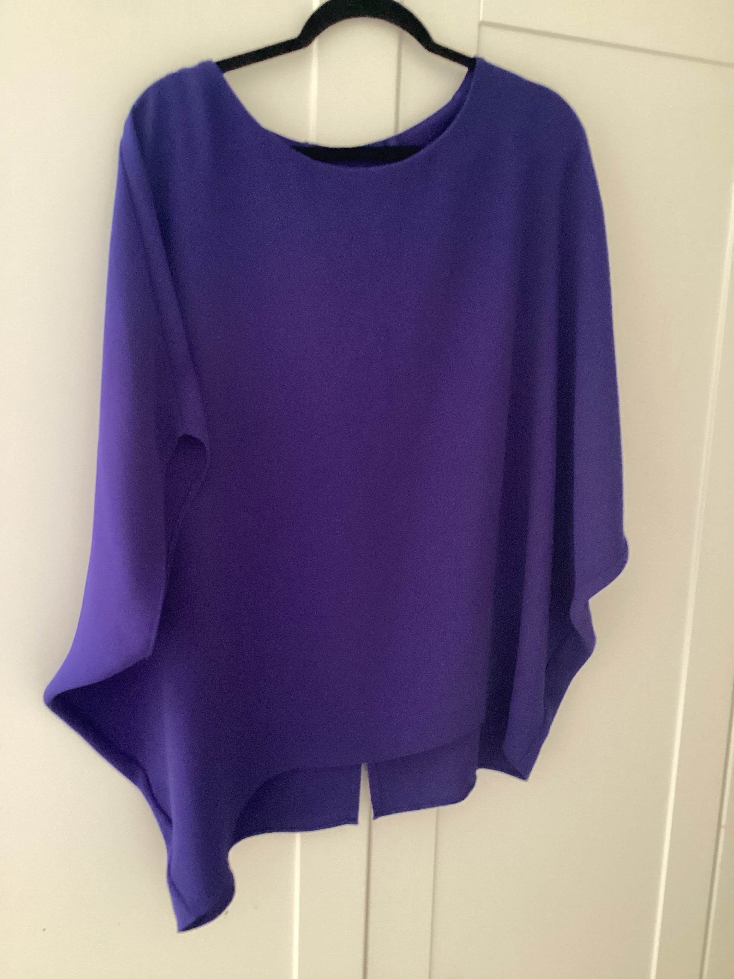 Roisin Linnane Blue Top Size L