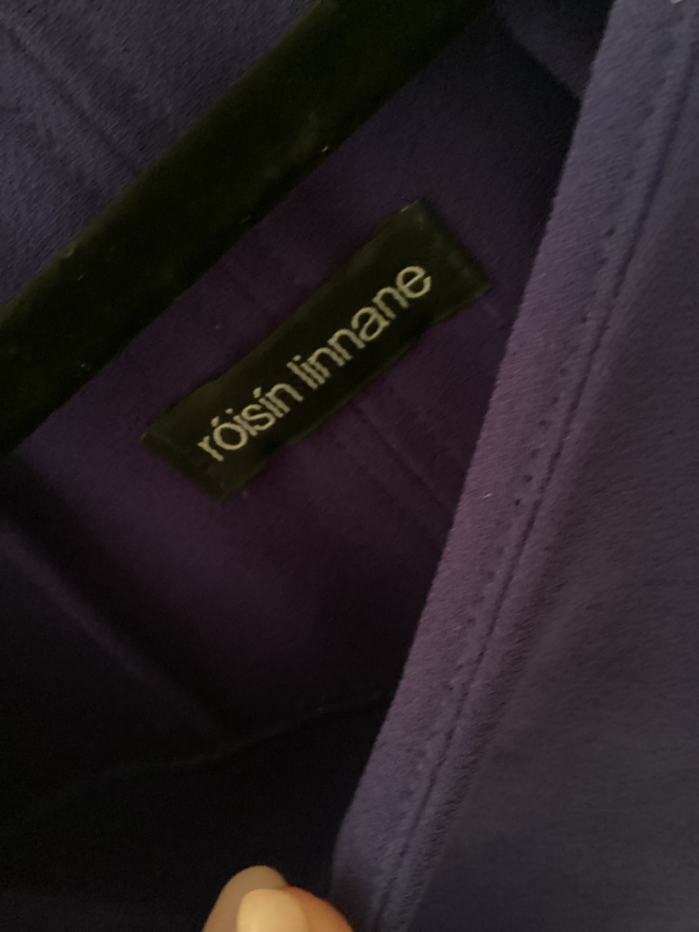 Roisin Linnane Blue Top Size L