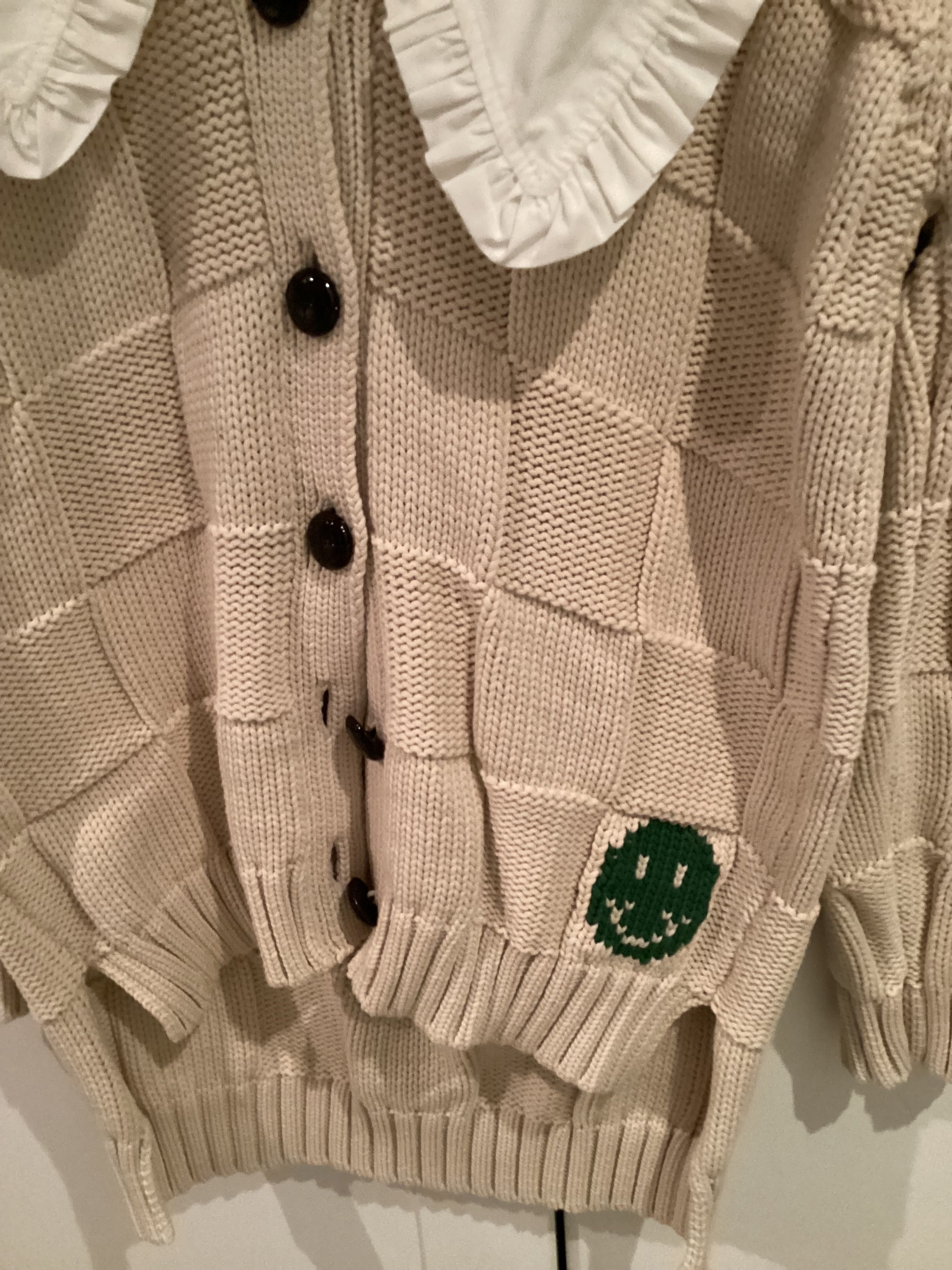 Ganni Smiley Cardigan