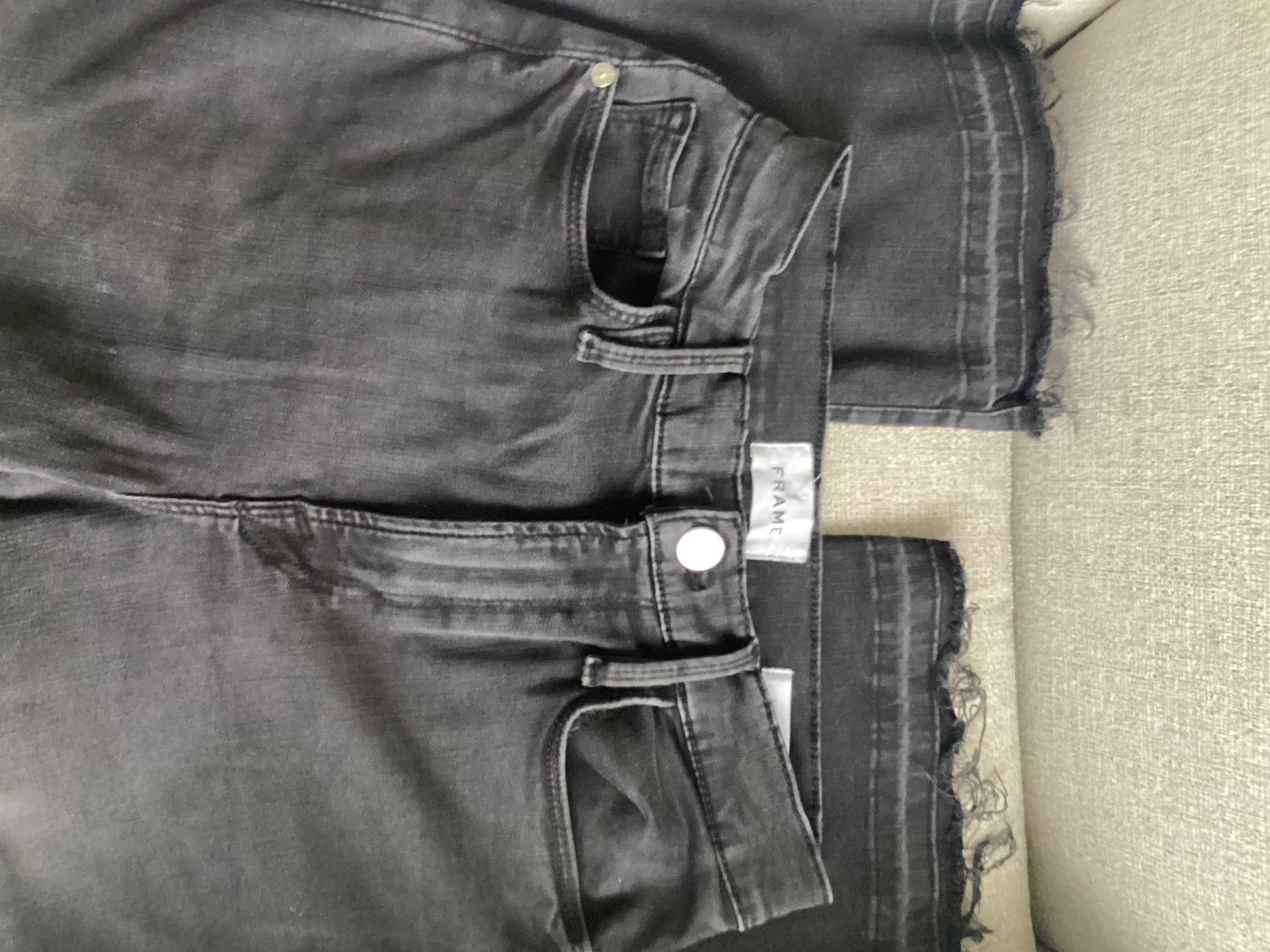 Frame Ali Wide Leg Crop Jeans Size 26