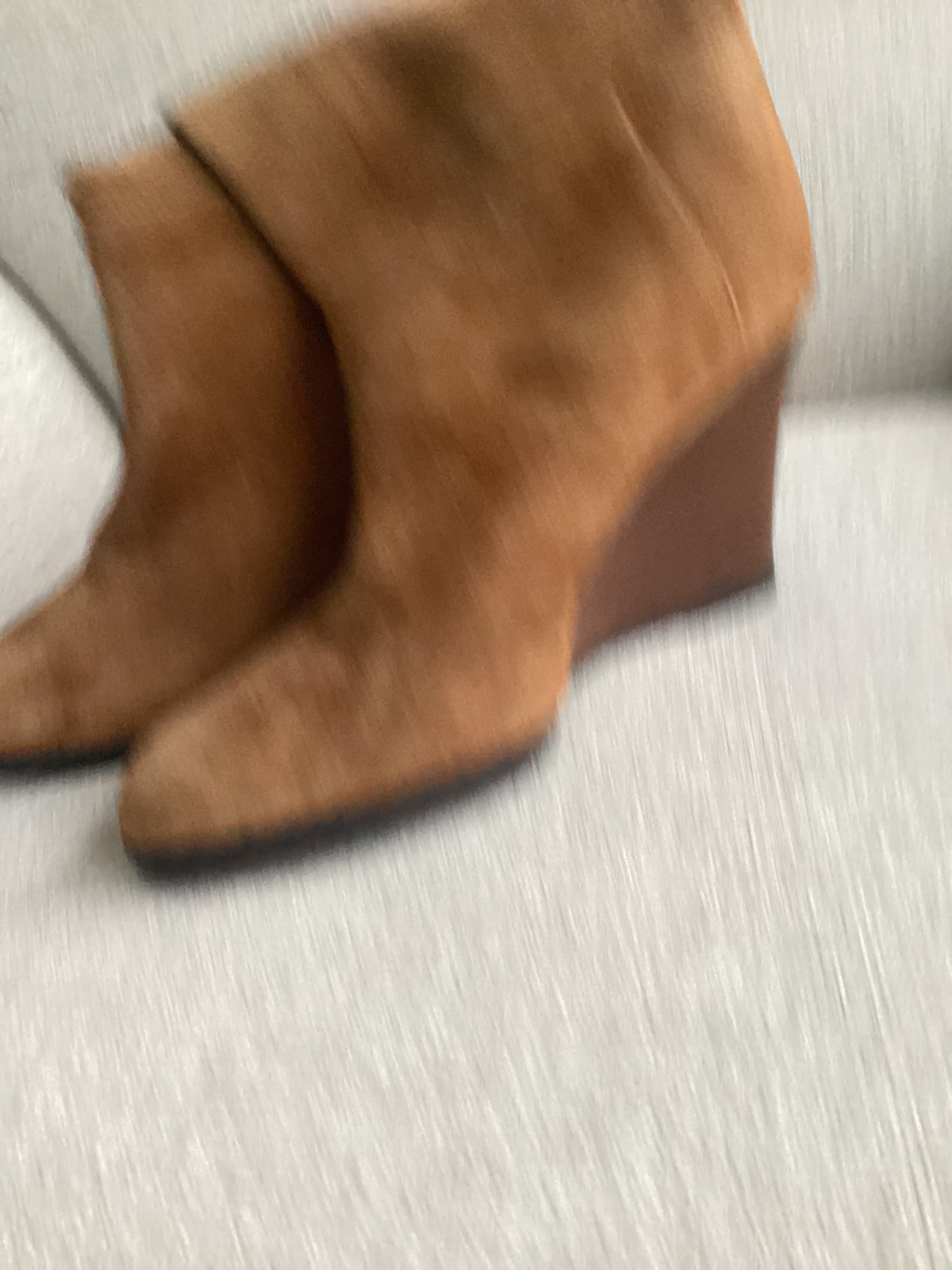 LK Bennett Brown Suede Boots Size 37