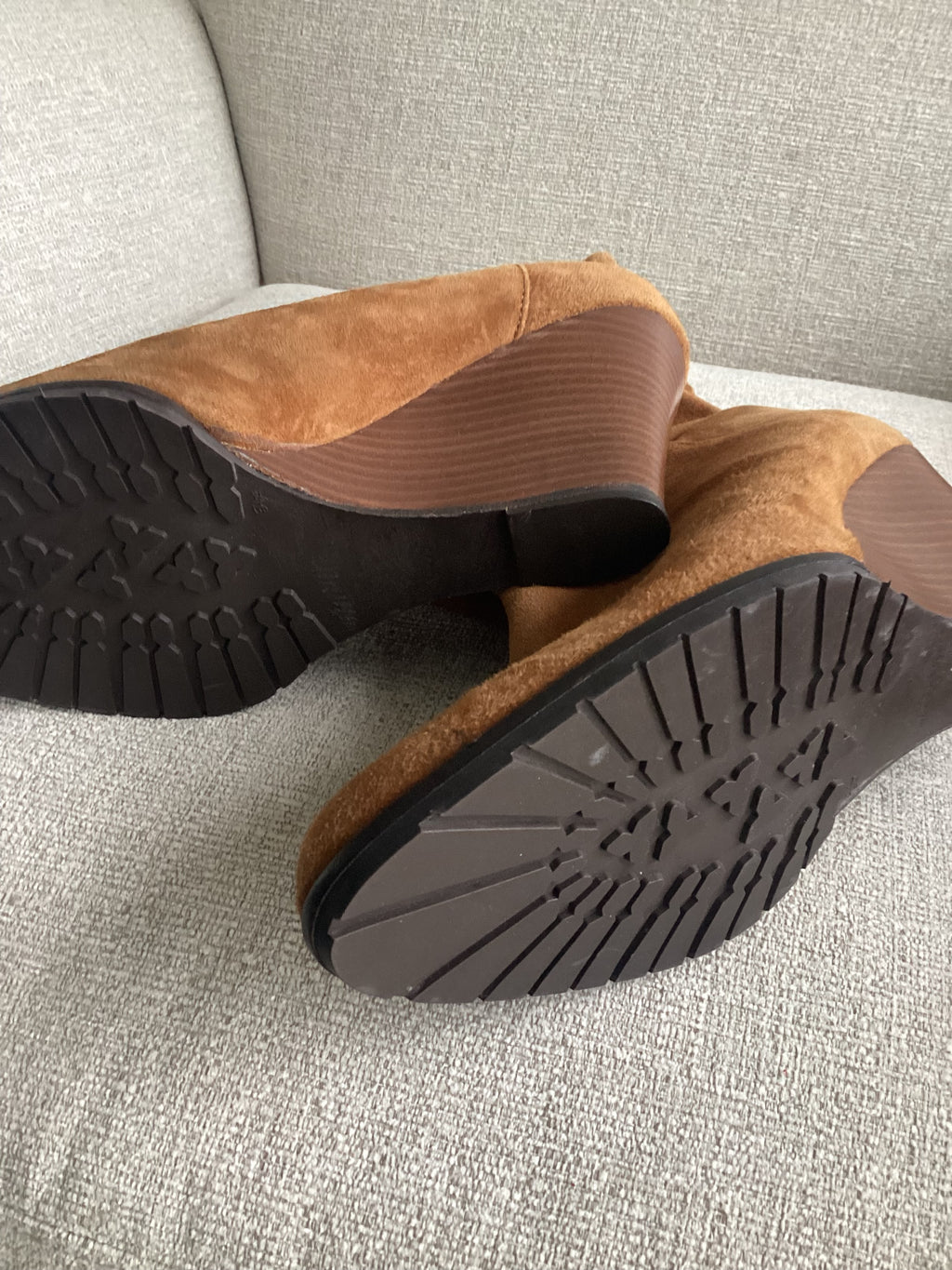 LK Bennett Brown Suede Boots Size 37