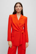 BOSS Orange Tailored Wrap Blazer Size 10