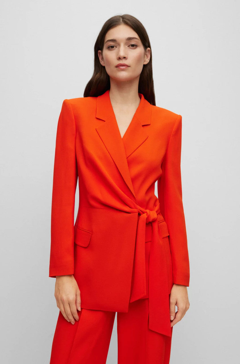 BOSS Orange Tailored Wrap Blazer Size 10