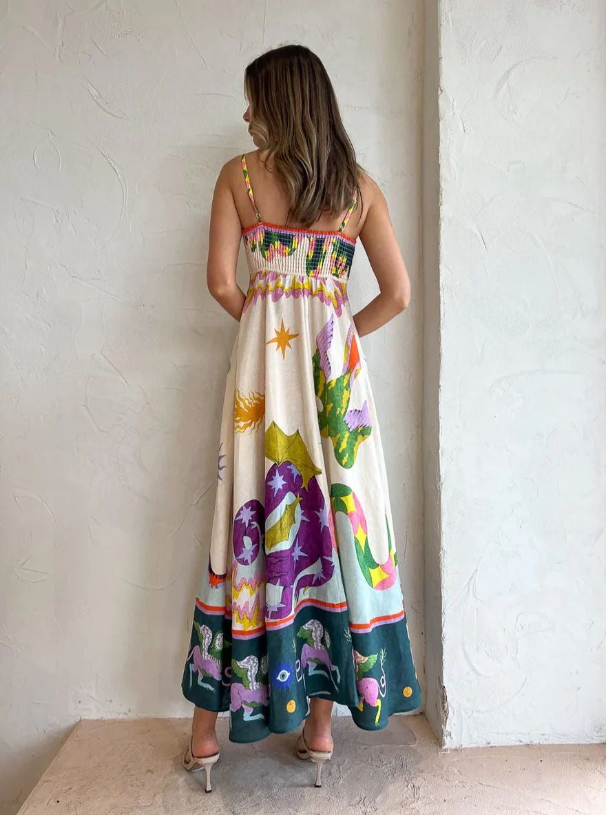 Alemais ‘Seeker’ Sundress Size 12