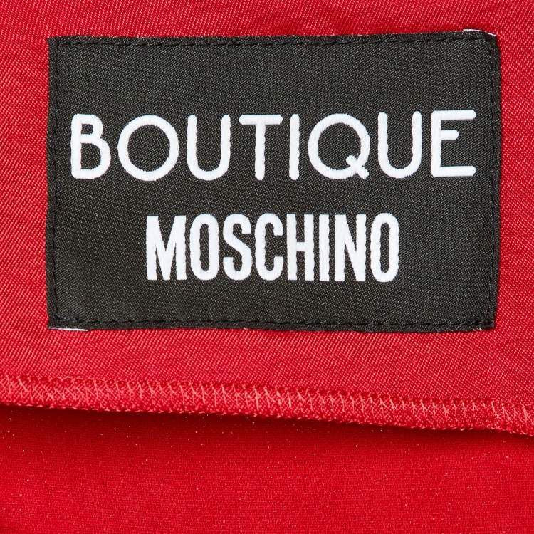 Boutique Moschino Red Dress Size 12