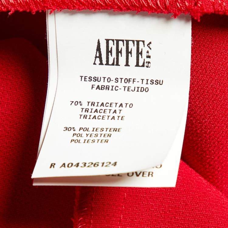 Boutique Moschino Red Dress Size 12